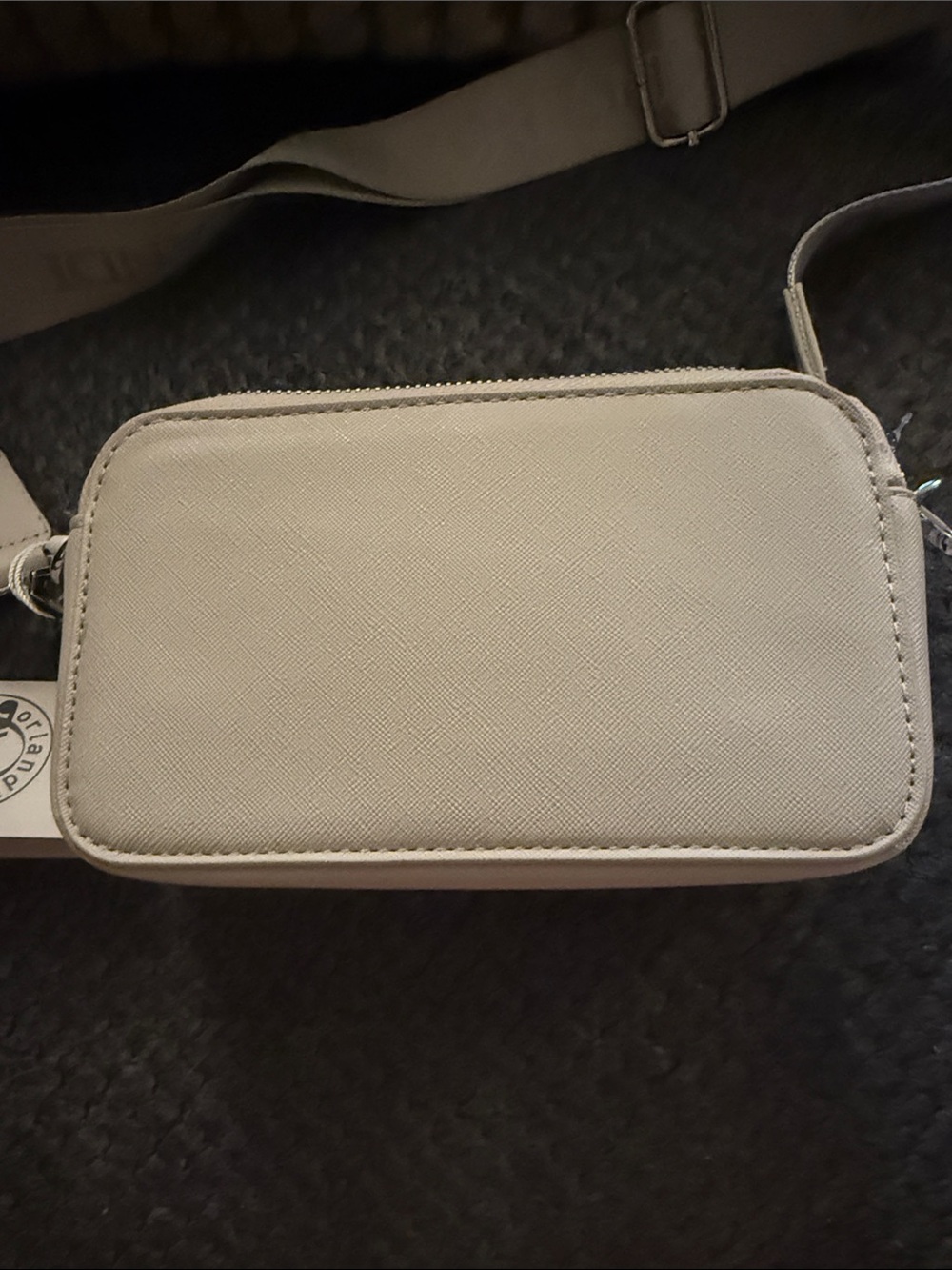Valentino Orlandi Light Grey  Studded Camera Bag - Picture 3 of 9